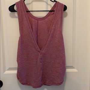 Lululemon reversible v-neck tank top.